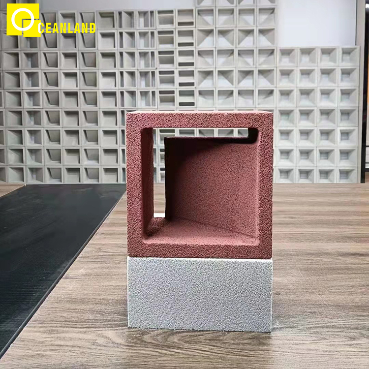 China High Quality Decorative Clay Fired Standard Hollow Brick