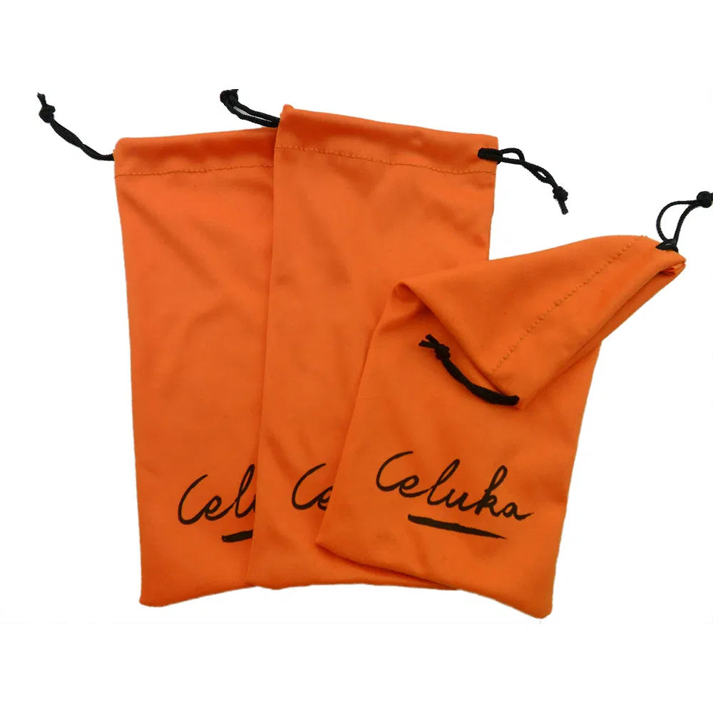 High Quality Soft Microfiber Fabric Jewelry Wholesale Eyeglass Soft Microfiber Cloth Pouch/Sunglasses Bag/Sun Glass Case