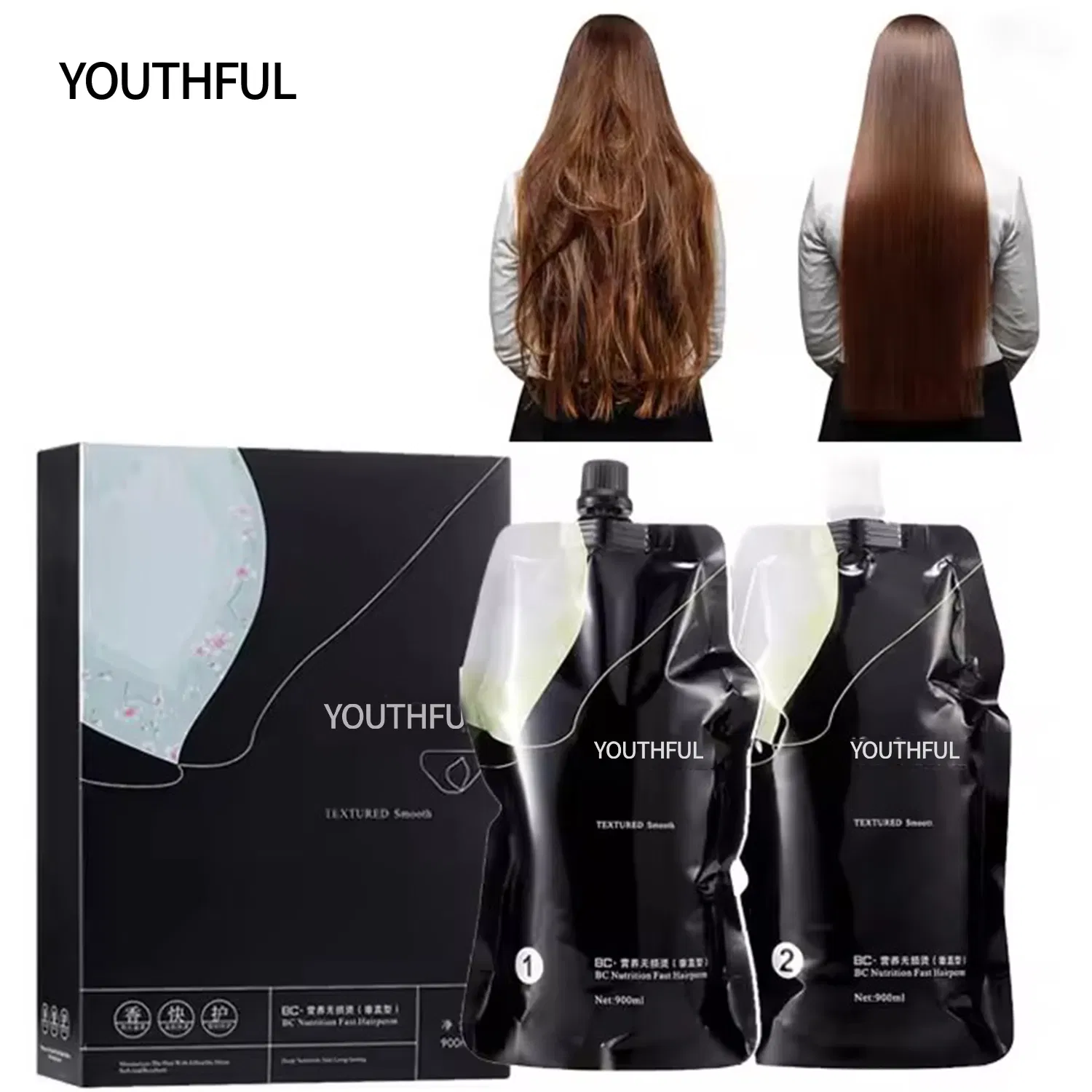 Long Lasting Permanent Rebonding Hair Perm Hair Straightening Perm Cream