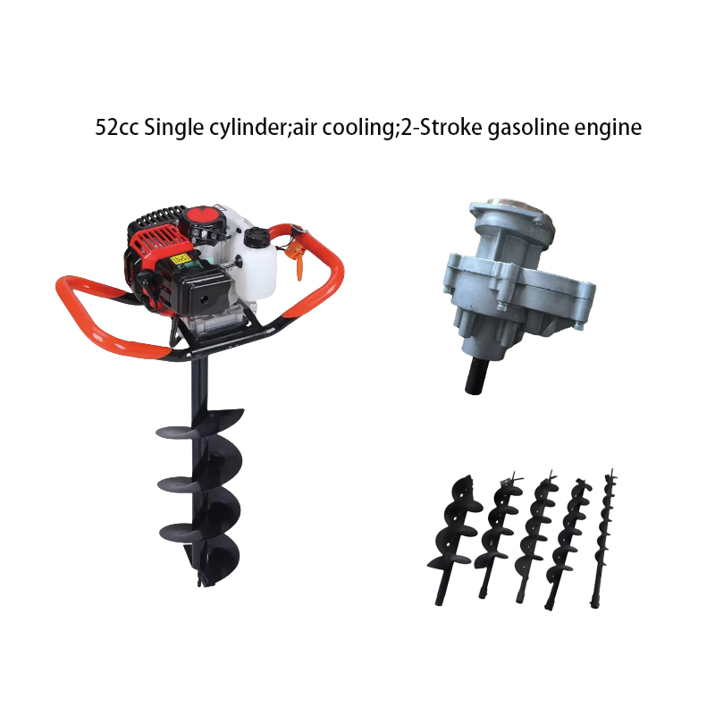 Heavy-Duty Earth Auger Drill Machine for Efficient Digging