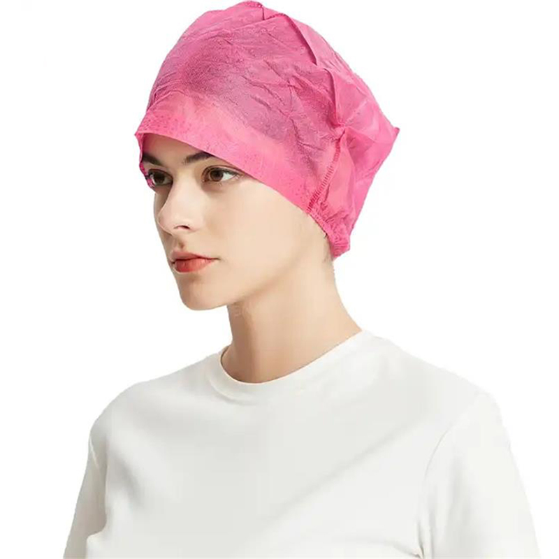 Disposable SMS Nonwoven Labs Nurse Doctor Patient Tattoo Food Service Chef Hospital Cooking Hygiene Protective Bouffant Caps