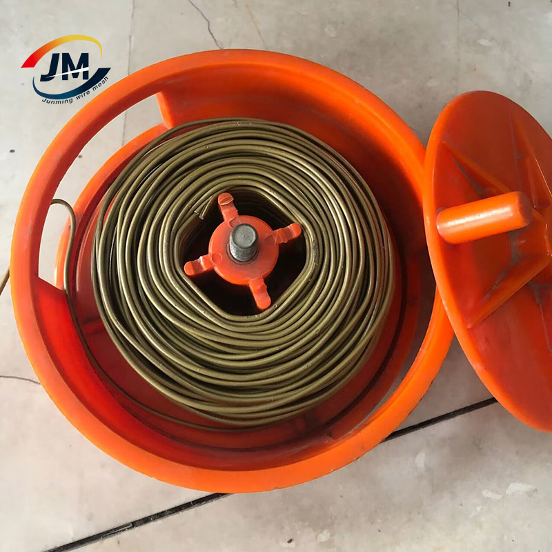 Sturdy Plastic Rebar Tie Wire Reel for Left and Right Hand