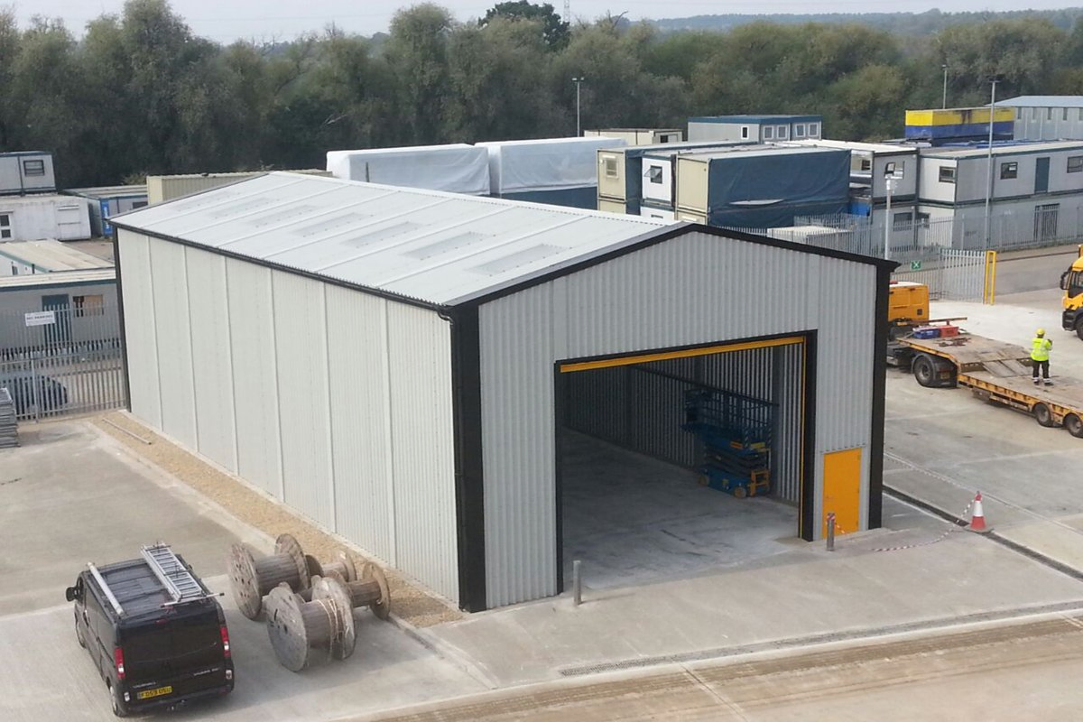 H Section Steel Column Beam Frame Metal Workshop Buildings for Sale