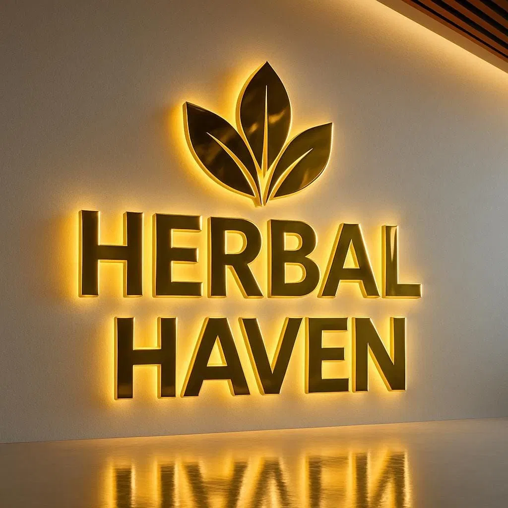 Custom LED Signs, Metal or Acrylic Backlit, Factory Made Luminous Outdoor Indoor