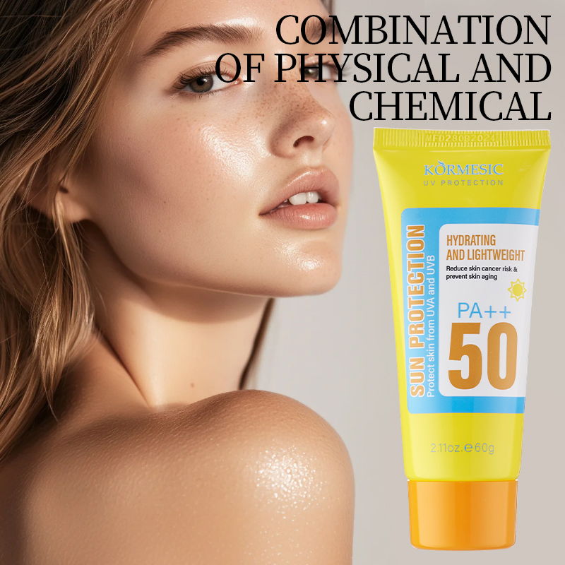 Factory Price SPF50 Hydrating Lightweight Sunscreen Cream
