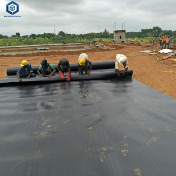 Double Liner System Material HDPE Gcl Landfill Geomembrane for Solid Waste Landfill Project in Tanzania