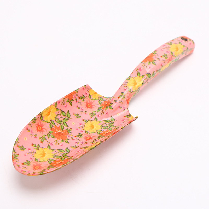 Cute Floral Aluminum Ladies Gardening Trowel Gloves Garden Tool Kit