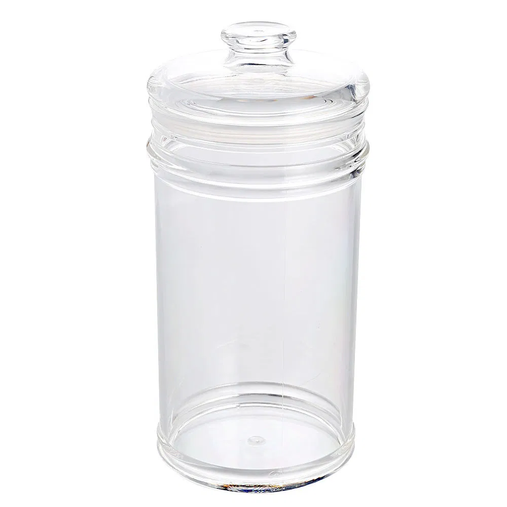 Geometric Storage Jars with Textured/Smooth Lids: 3 Styles, BPA-Free, Sugar/Creamer Pots