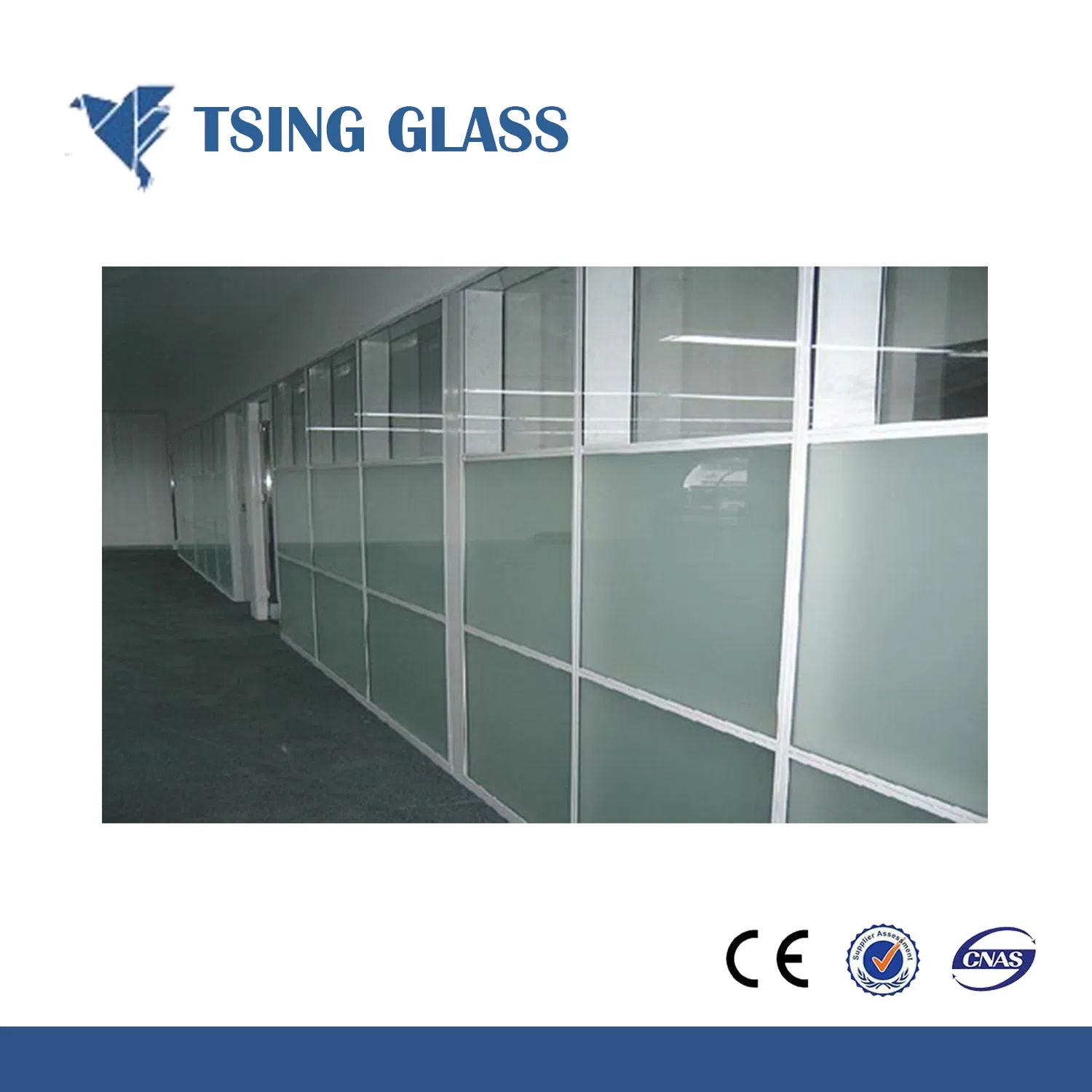 3-19mm Clear Colored Frosted Glass with High Quality