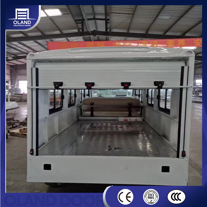 Cheap Aluminum Alloy Emergency Truck Roll up Compartment Door with Brush Seal and Rubber Gasket Weatherproof Vehicle Car Roller Shutter Door for Fire Truck Use