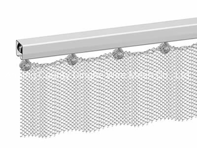 Stainless Steel Flexible Mesh Decoration Curtain Makes Your Buildings Stylish and Elegant