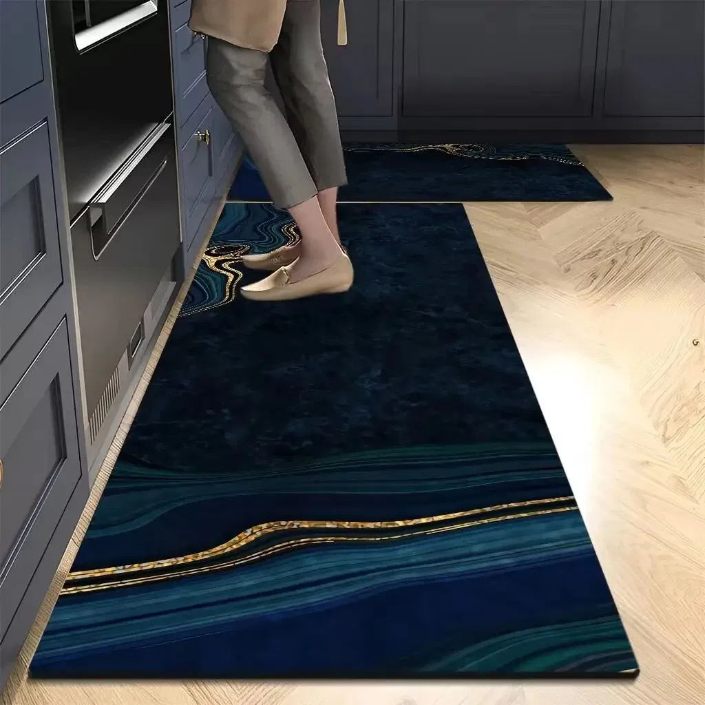 Home Deco Water Absorb Kitchen Mat Custom Area Rug