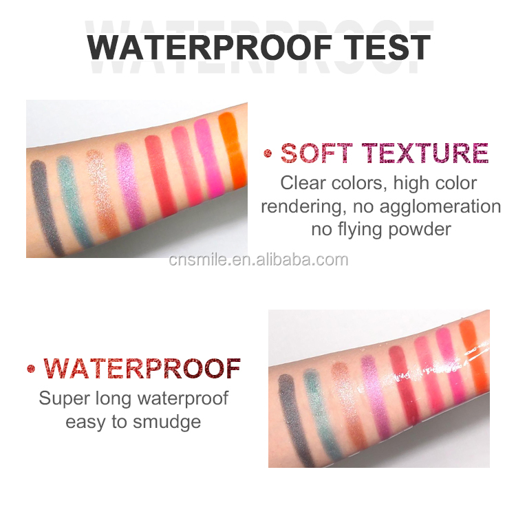 Premium Matte Glitter Eye Shadow Palette for Private Label