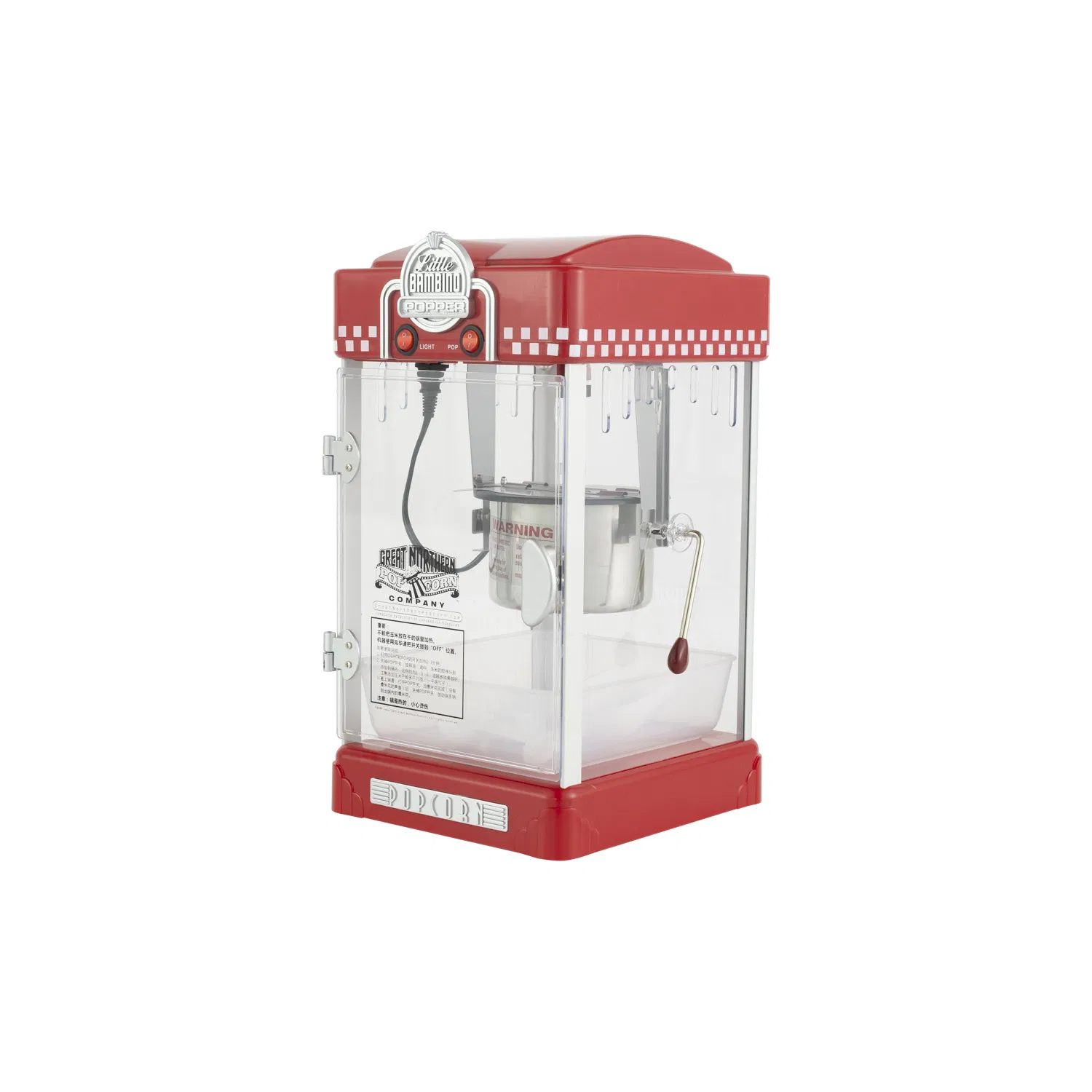 Factory Price Home Electric Automatic Popcorn Maker Machine 2.5 Ounce Hg-025