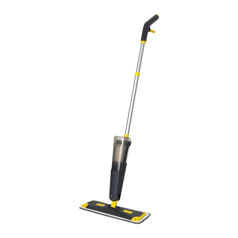 New Design Microfiber Flat Mop with EVA Lock Wholesale Easy-to-Clean Spray Mop – 360° Rotating Head, Wet & Dry Use for Efficient Floor Cleaning