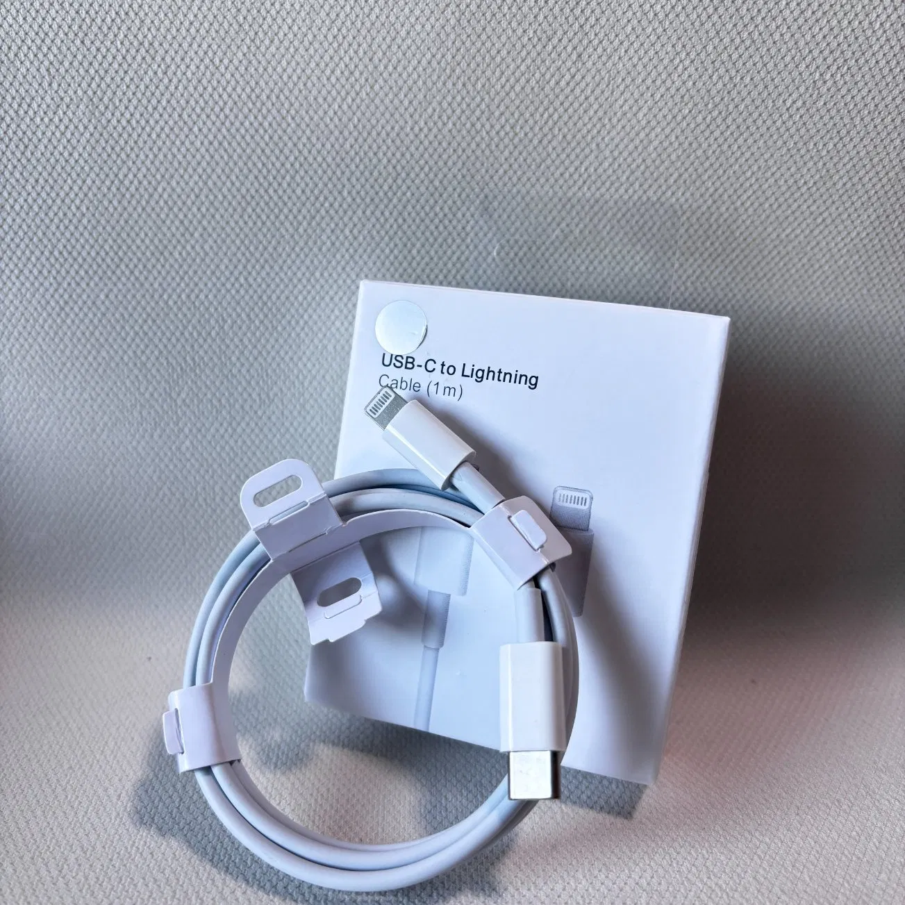 Кабель USB-C — Lightning 60W, 1м, быстрая зарядка
