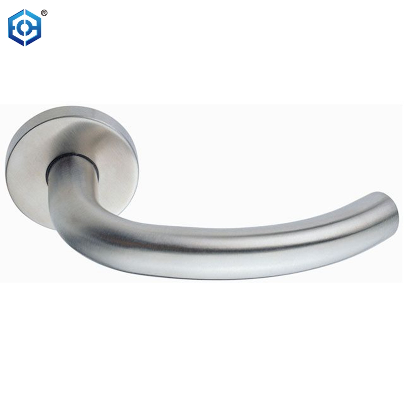 Fast Lead Time Stainless Steel Tube Wooden Door Handle