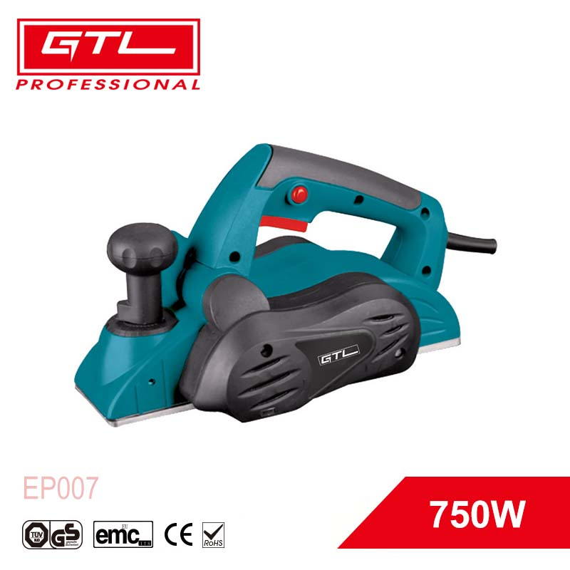 Электрорубанок GTL EP007, 750Вт, ширина строгания 82мм