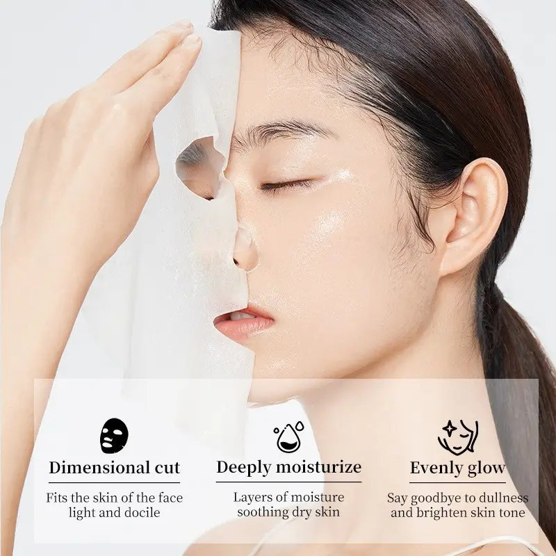 Ginseng and Collagen Whitening Moisturizing Mask