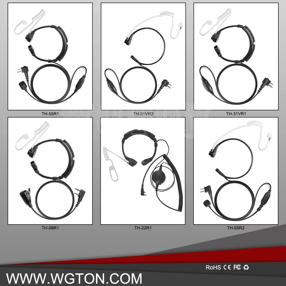 Горловой микрофон для рации Sepura STP8000/STP9000