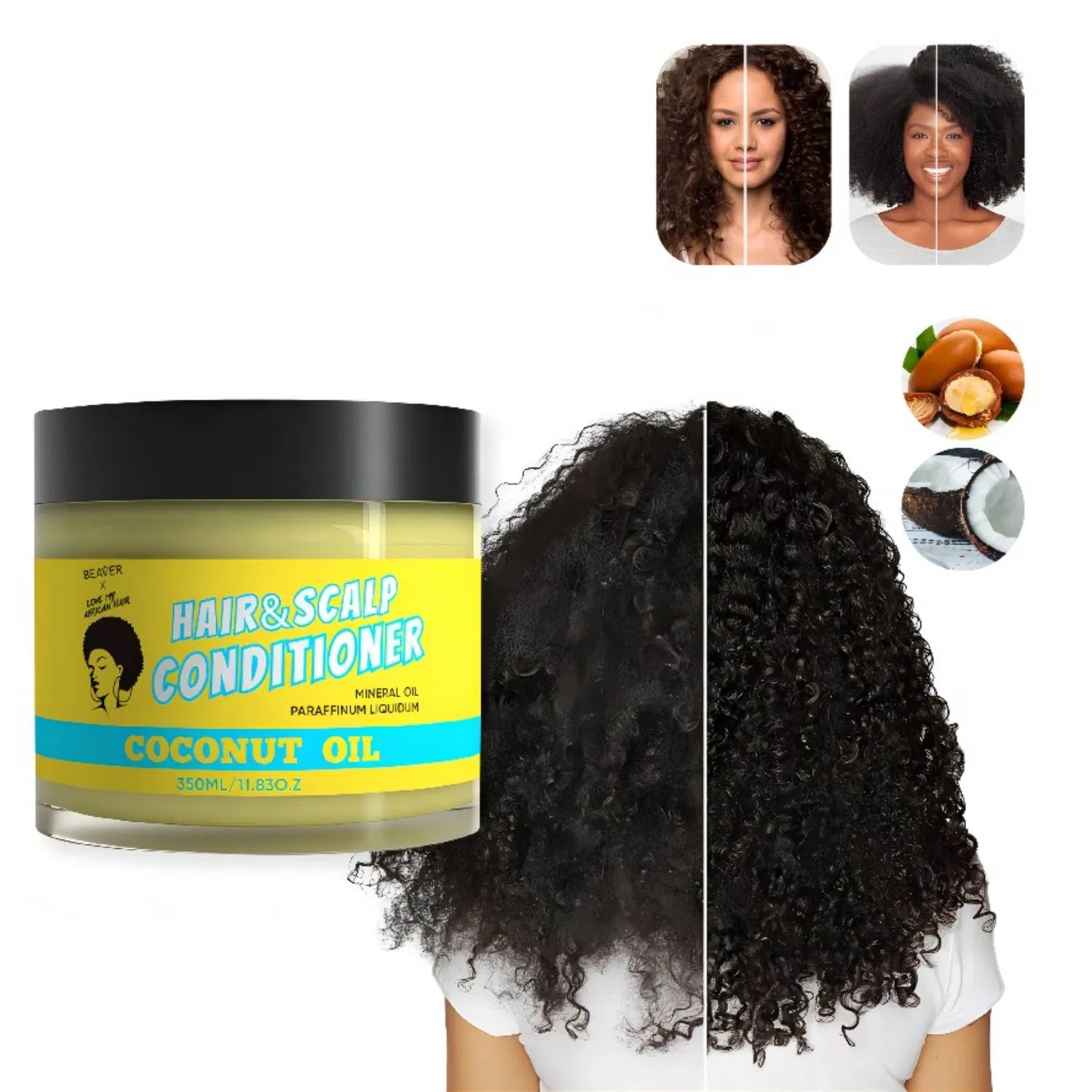2022 Private Label Hair Care Products Damage Repair Hair and Scalp Conditioner