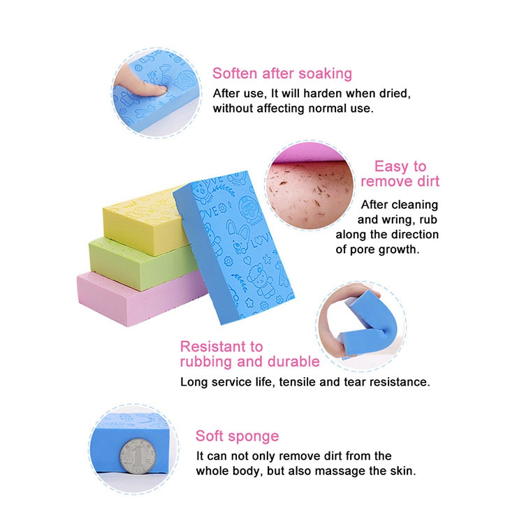 Hot Selling Factory Direct Supply Wholesale Cleaning Natural Flexible Eco Organic Bath PVA Sponge