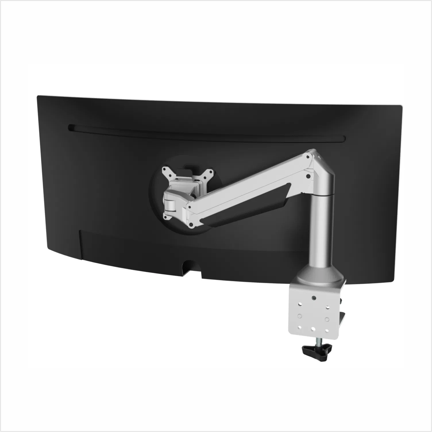 Газлифтовый кронштейн для монитора до 20 кг, алюминиевый