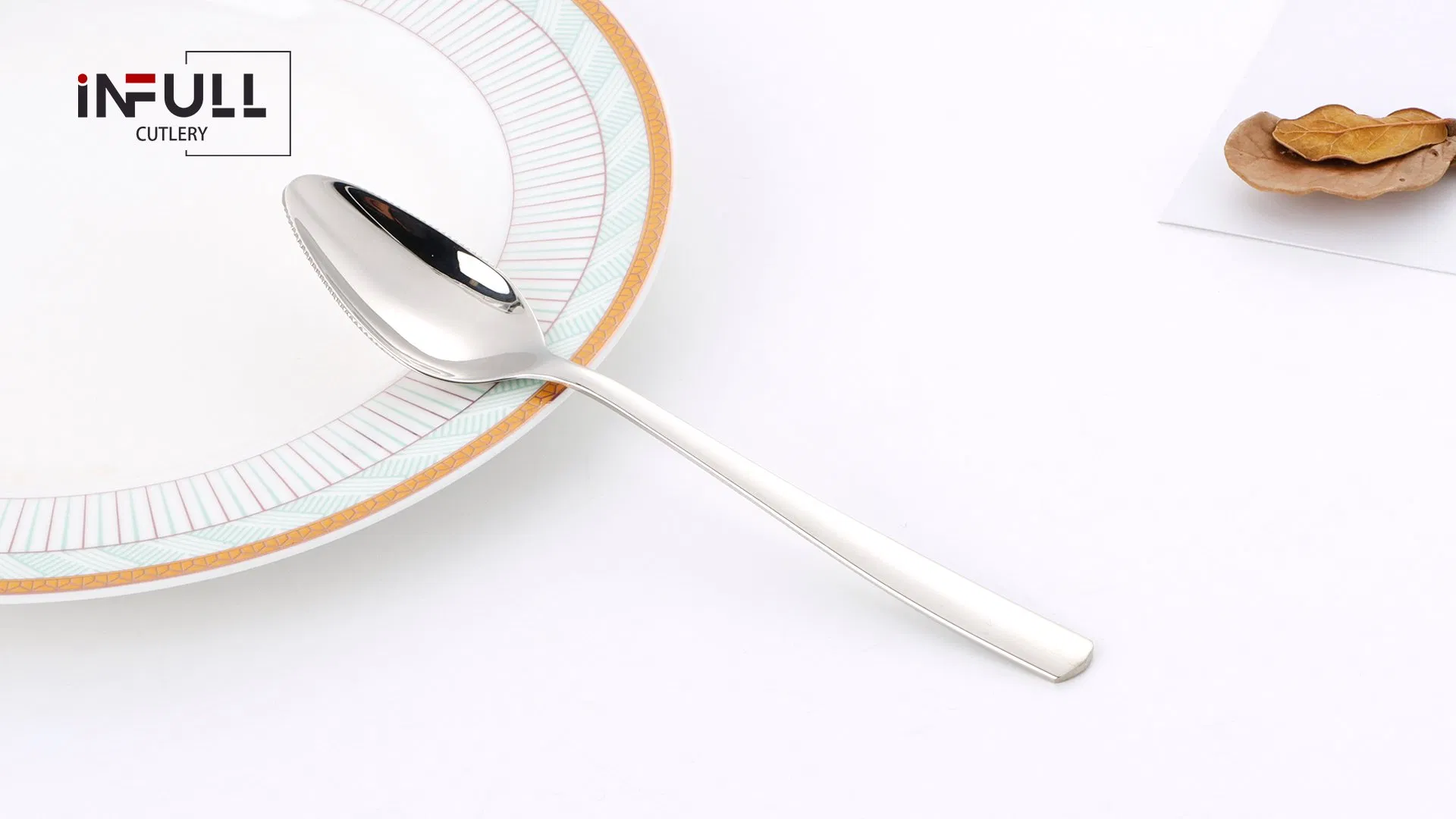 Quality Stainless Steel Serrated Grapefruit Spoon