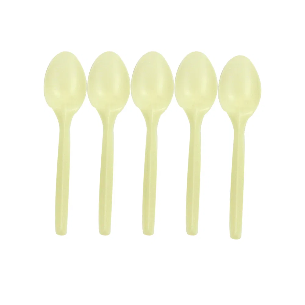 High Quality Spoon Cornstarch Cornstarch Cutlery Biodegradable Disposable Tableware Knife Fork Spoon Cornstarch Cutlery Eco Friendly