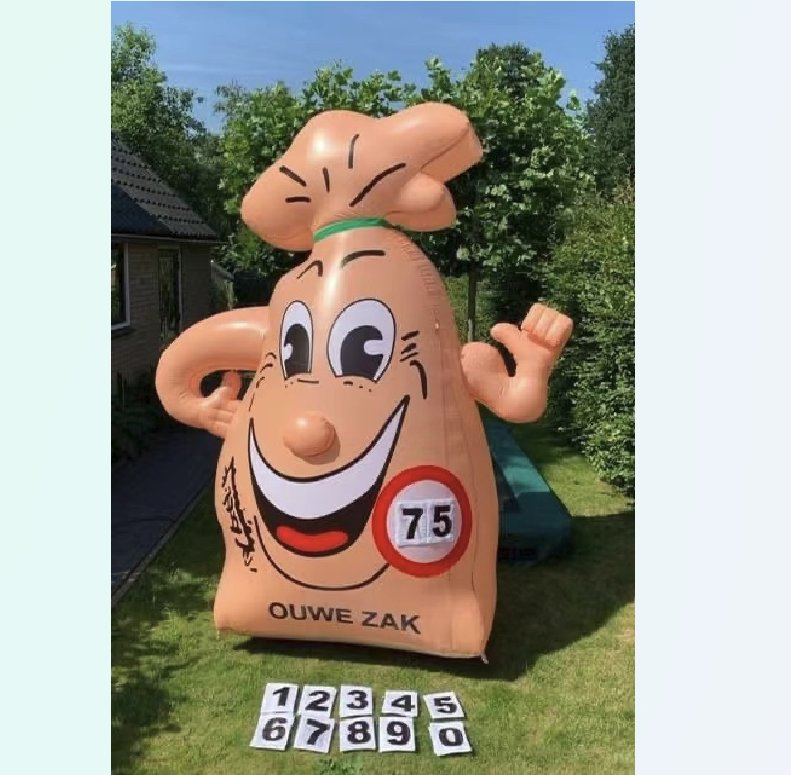 China Factory Sale Opblaasbaar balloon Customized Inflatable Holland Ouwe Zak