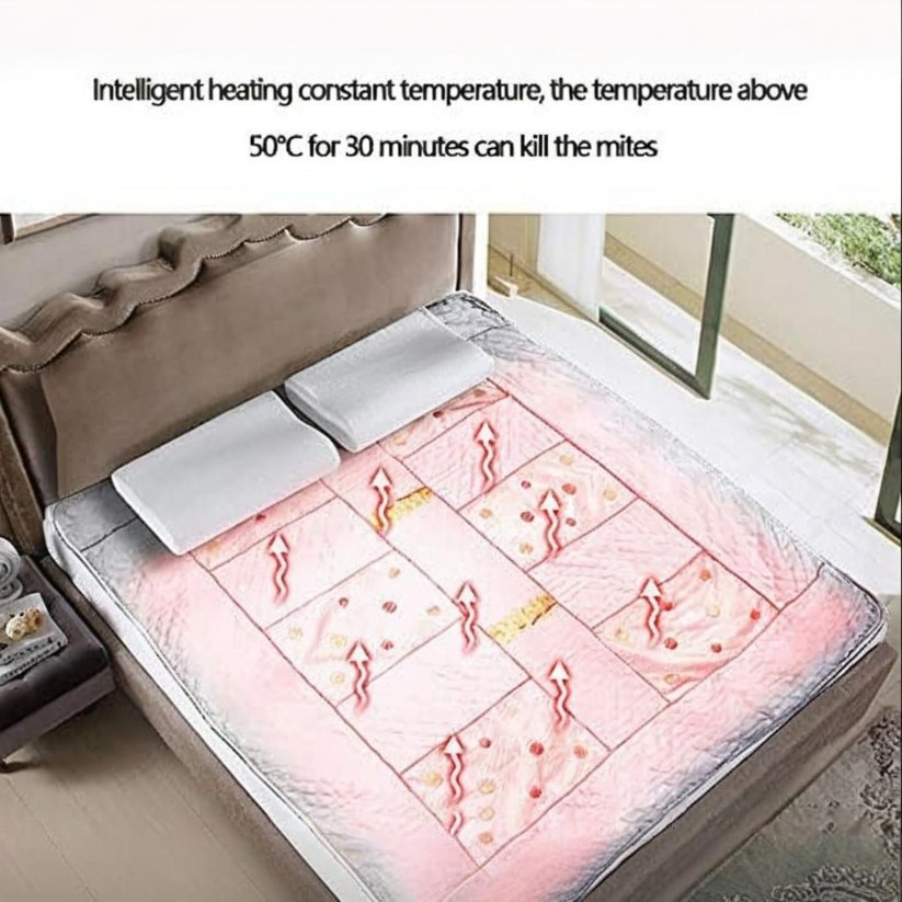 1688 High Performance Chemical Fibre Electric Blanket, Water Warm King Size Mattress