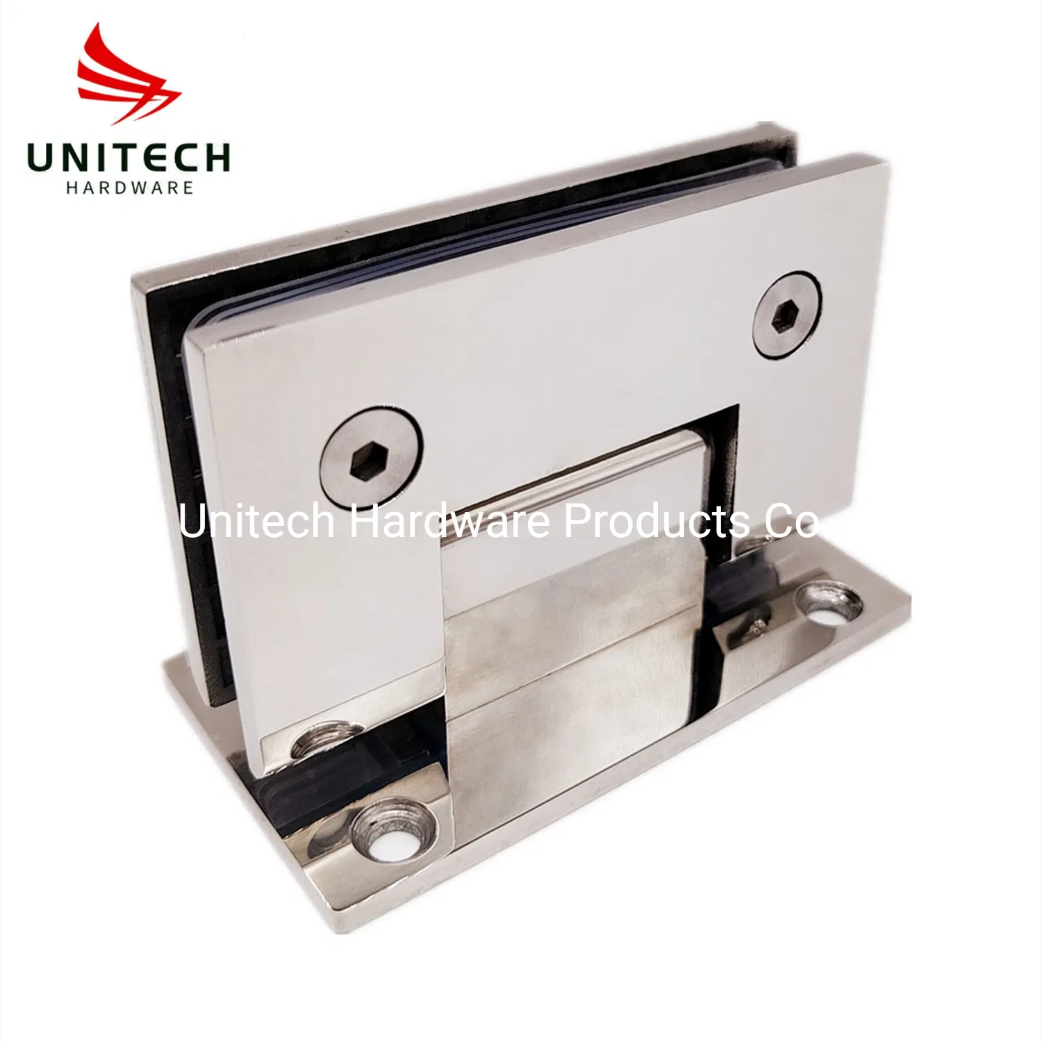 Satinless Steel 304 Bathroom Cabinet Glass Door Hinge with Factory Price