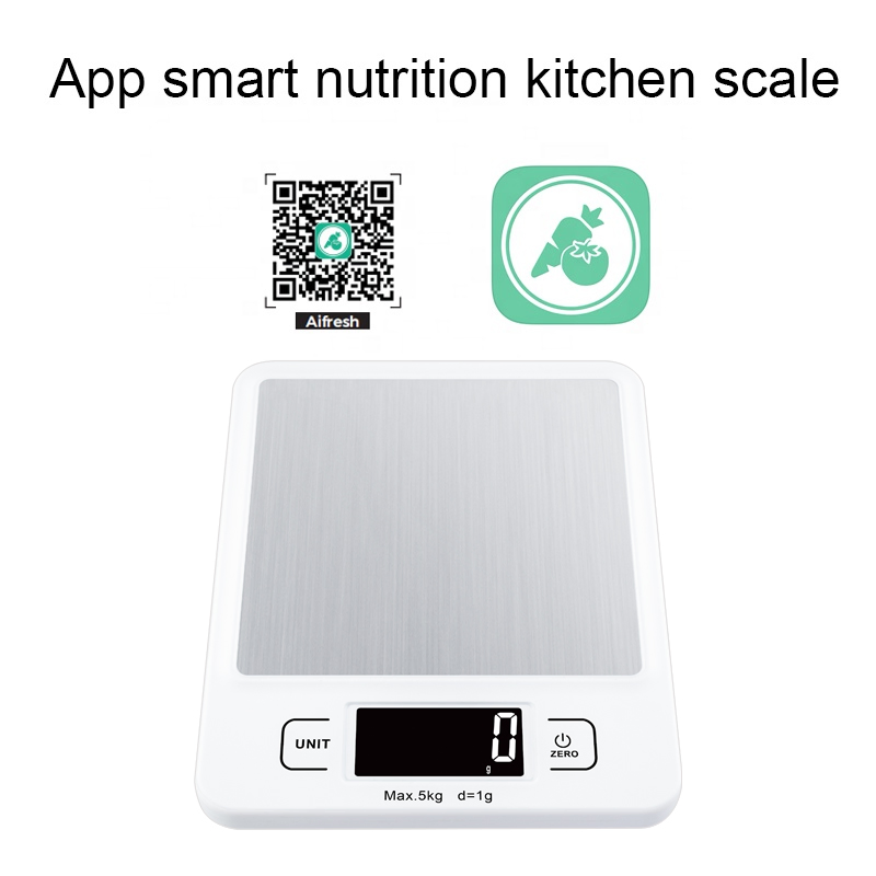 Умные кухонные весы SIEBELLA с Bluetooth и приложением, 5 кг