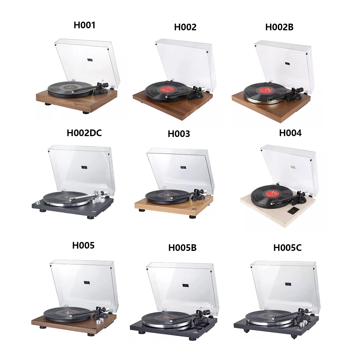 Radio 3 Speed OEM High End Custom CD Record Player Auto Stop Vinyl Record Player