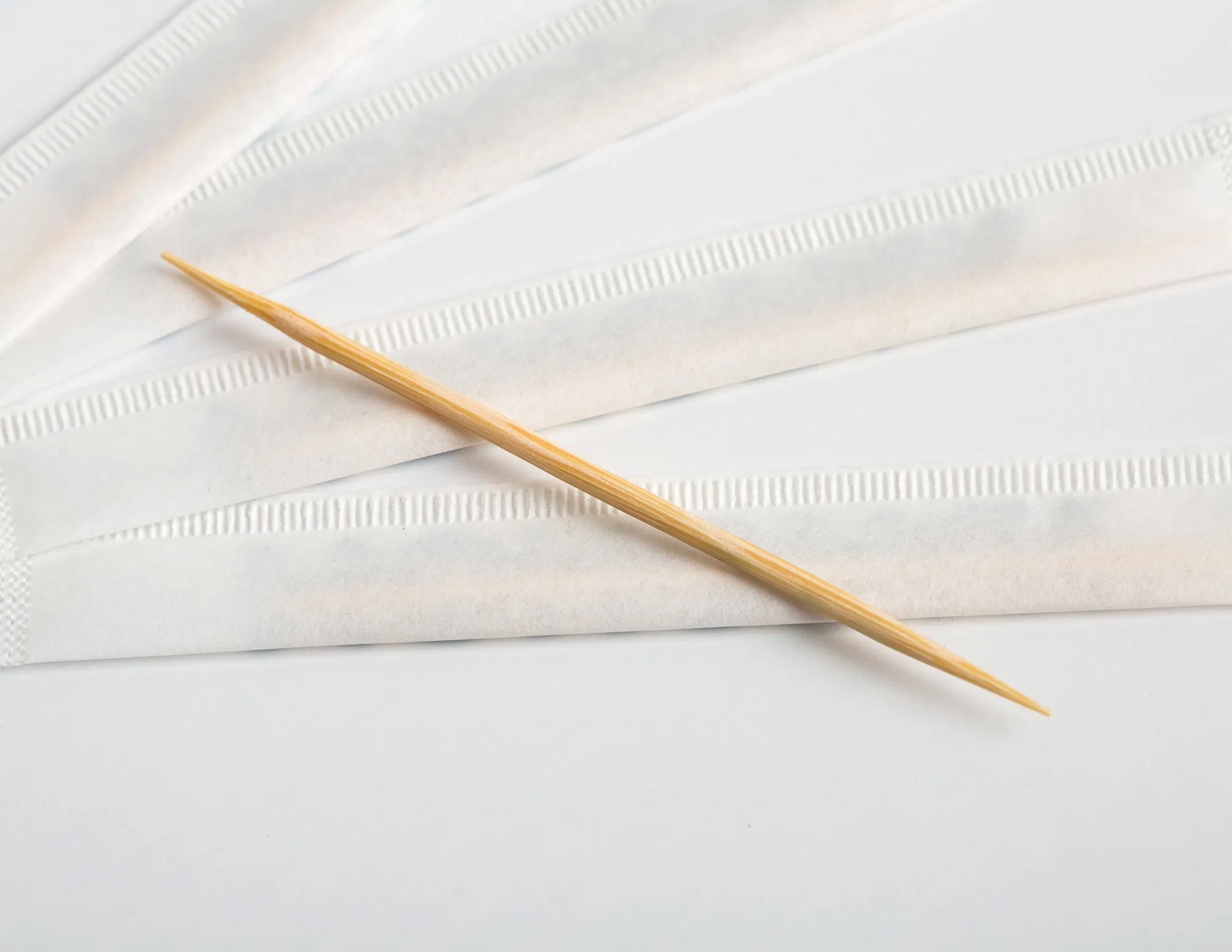 Bamboo Toothpicks Paper Wrapped