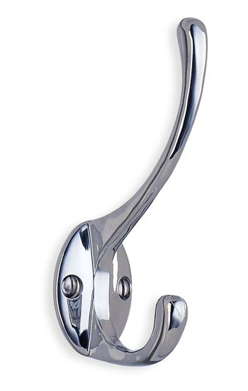 Mdyg222sn Die-Cast Zinc Coat Hook, Satin Nickel Finish