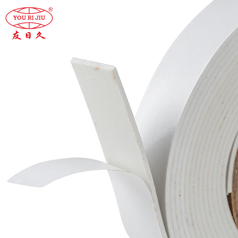 Yourijiu 1mm Mounting Strong Sticky Industry Indoor Cara Fita Dupla Double-Sided PE Foam Tape