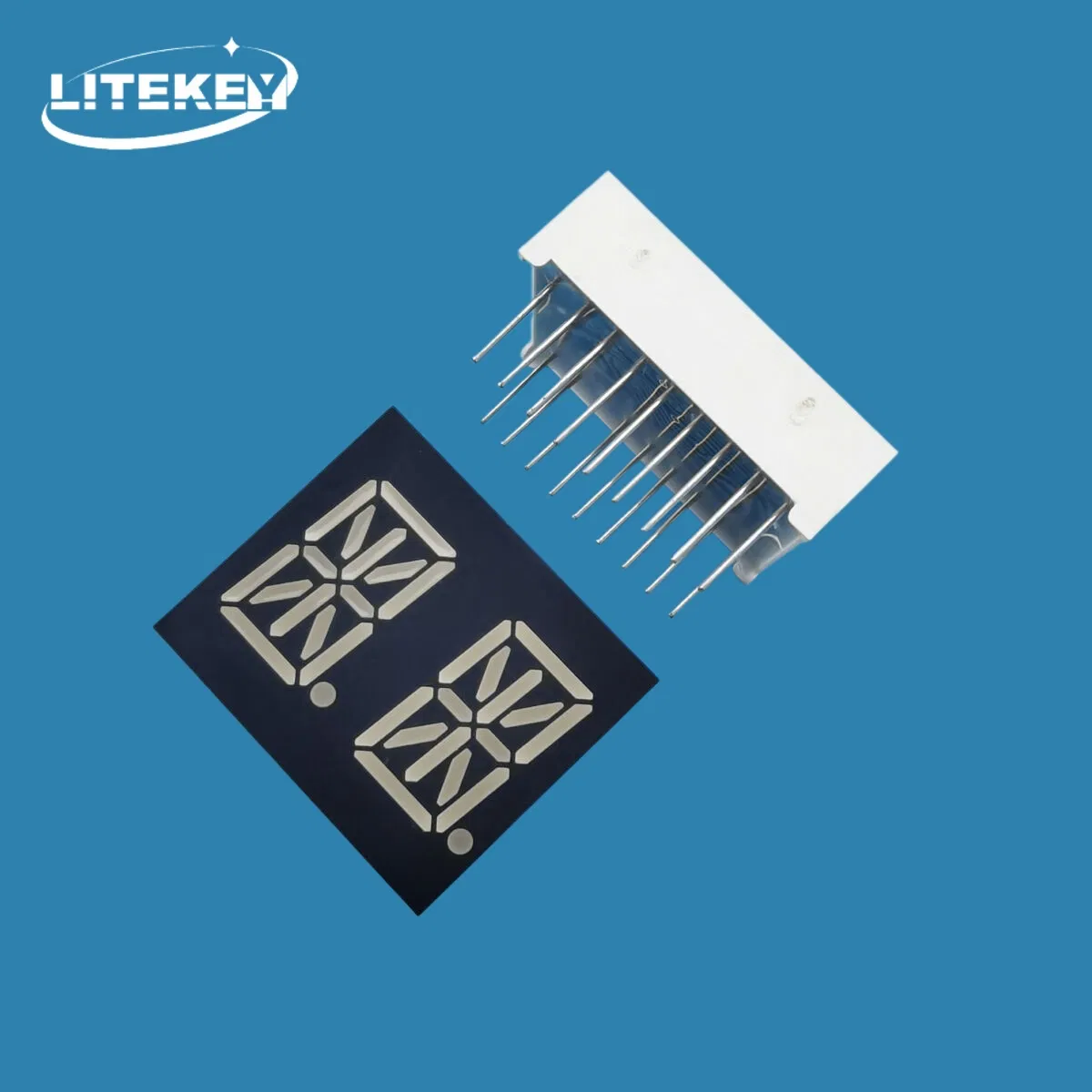 0.54 Inch Dual Digit 14 Segment LED Display with RoHS From Expert Manufacturer