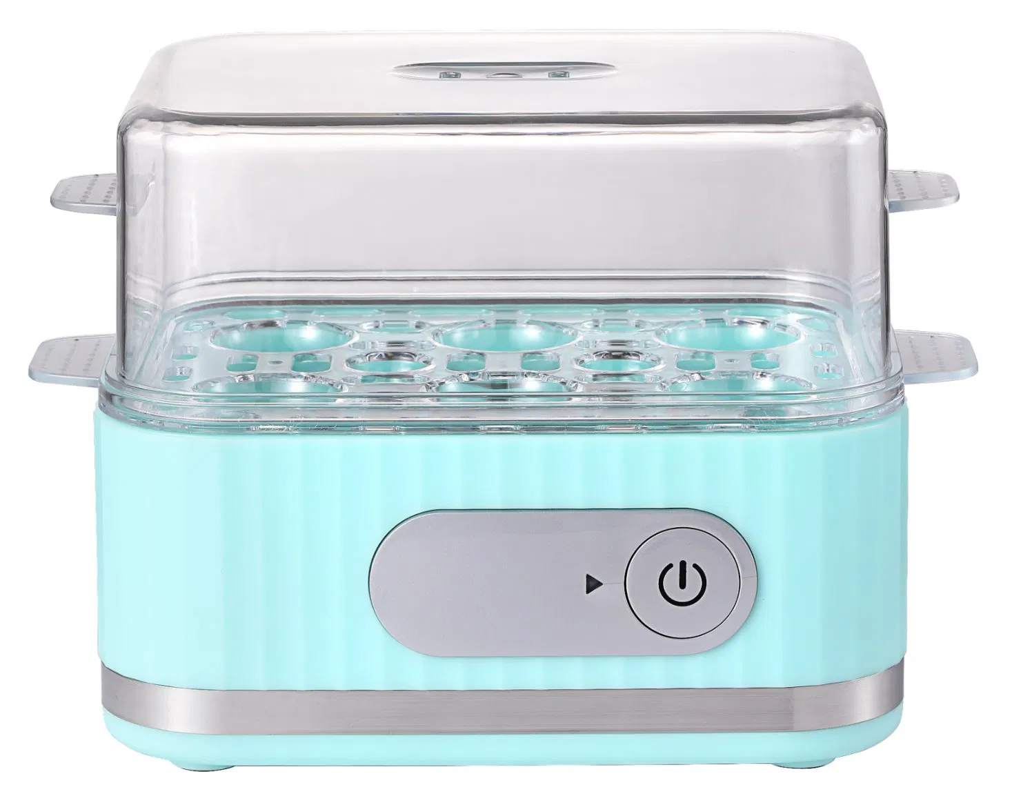Egg Cooker, 6 Egg Capacity Boiler with Auto Shut-off, Rapid Heating & Easy Clean, Mini Multifunctional Boiled Eggs Breakfast