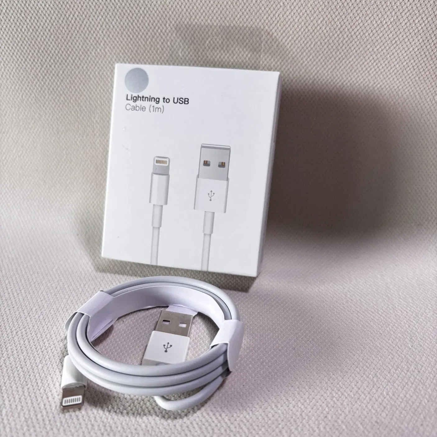 Кабель Lightning to USB 1м, 60W, быстрая зарядка
