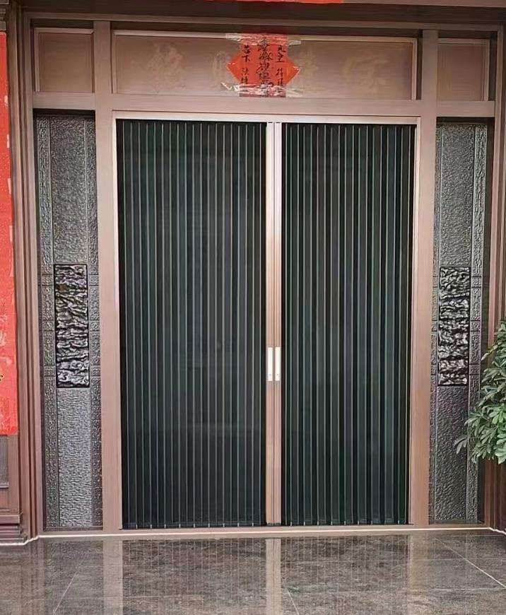 Factory Direct Anti-Theft Aluminum Alloy Casement Screen Window Tempered and Mosquito-Proof Door for Home Use