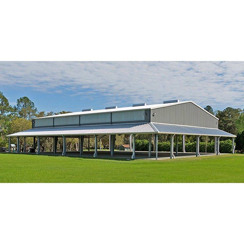 Industrial Cheap Prefabricated Workshop Prefab Steel Structure Farm Storage Warehouse Metal Building
