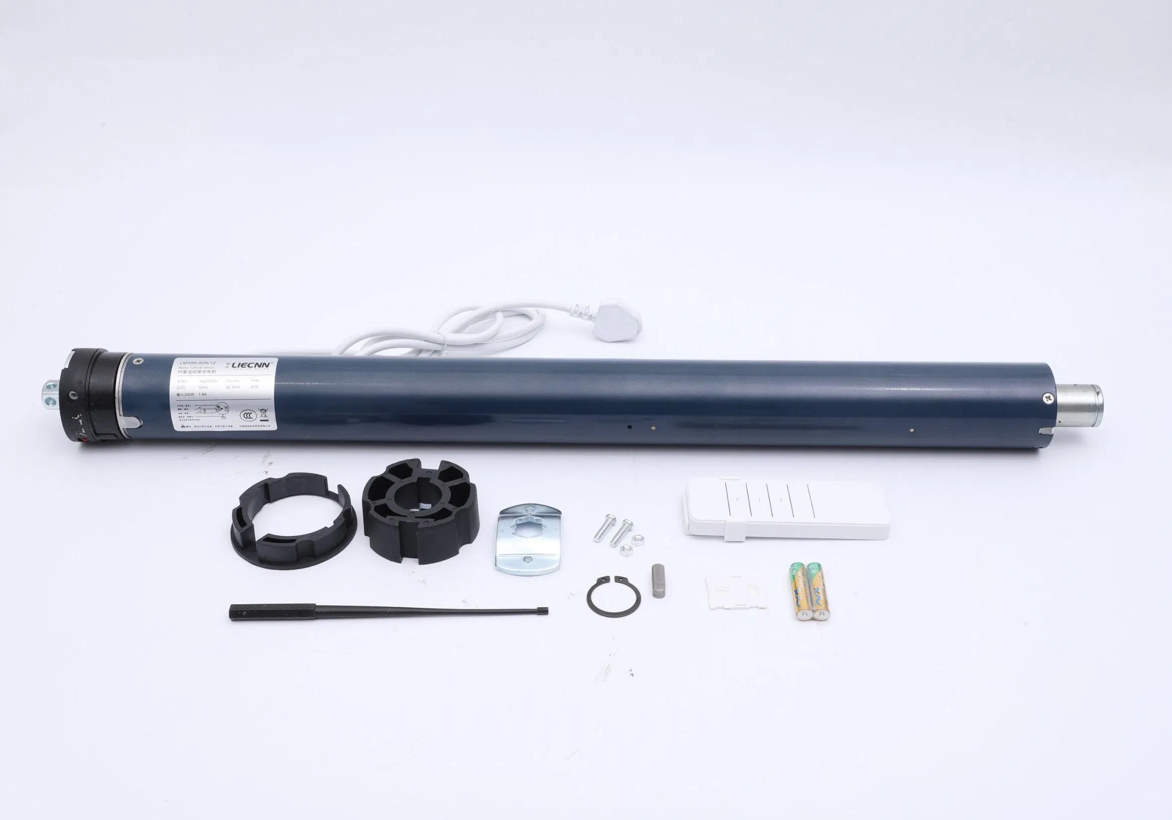 Built - in Tubular Motor for Traverse Curtains with a Lifting Force of 120n.