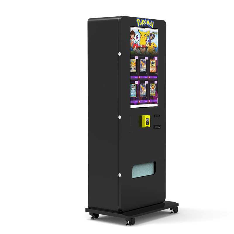 Pokemon Vending Machines for Retail Items Dispenser with Qr Code Payment