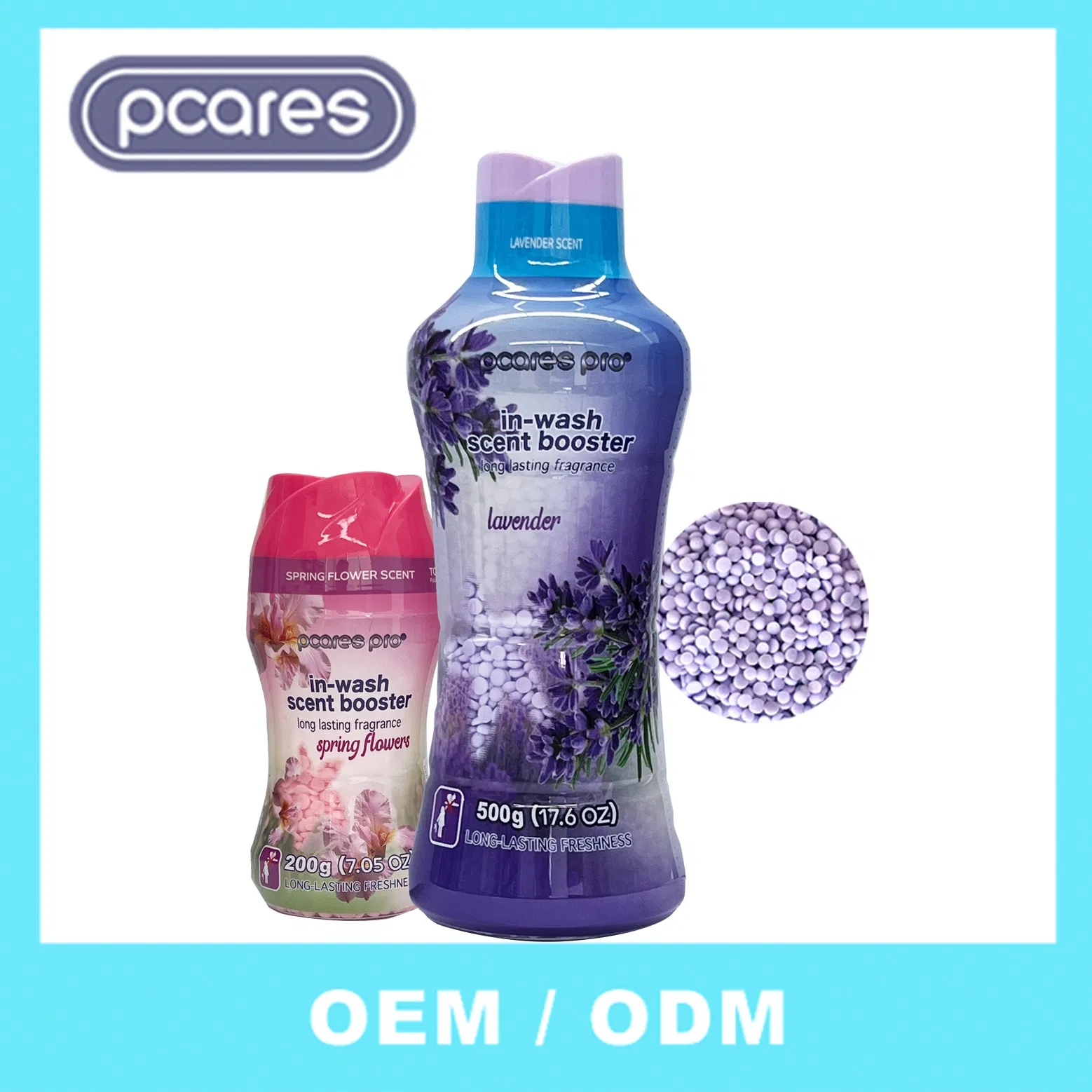 Private Label High Stability Peg Laundry Scent Booster Beads Laundry Fast Dissolving Fragrance Beads Laundry Scent Boosters