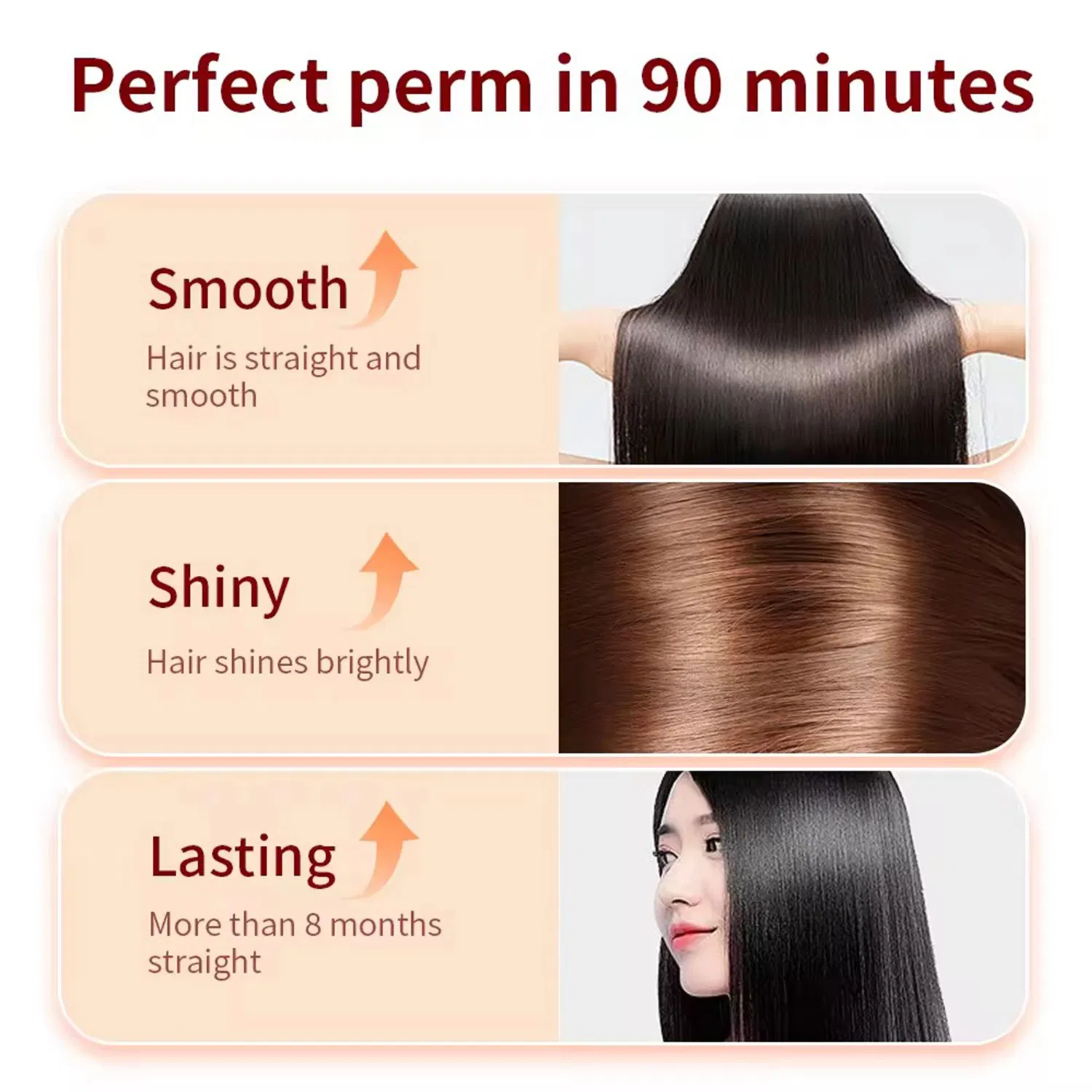 Professional Permanent Keratin Hair Straightening Cream