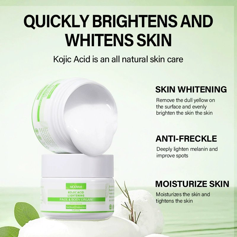Kojic Acid Cream Moisturizing Brightening Face Body Beauty Moisturizer
