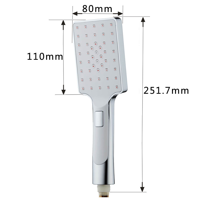 Descaling Hand Shower for Shower Bar