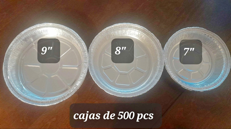 Factory Price Round 7 8 9 Inch Food Baking Foil Pan Tray