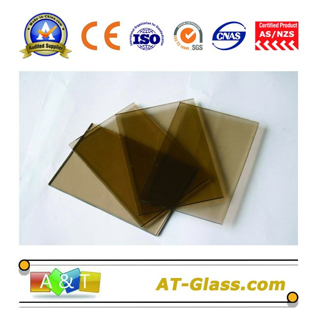 4mm 5mm 6mm Tinted Glass/Tinted Float Glass with Quality Certificates for Window, Building, Door etc